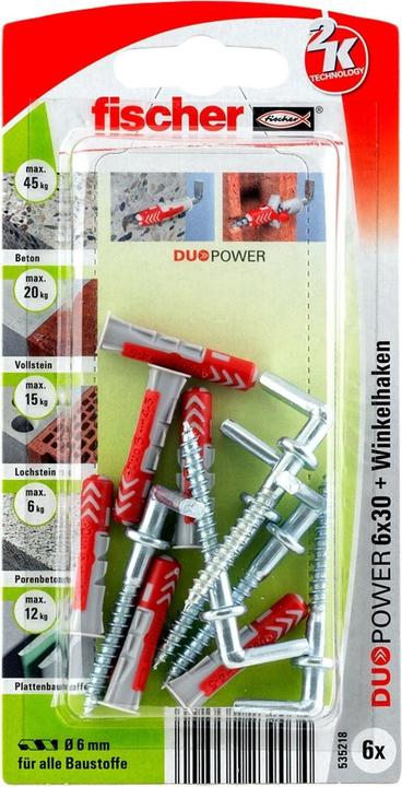 Fischer DuoPower 6x30 RH K (6). (6 Stk.)