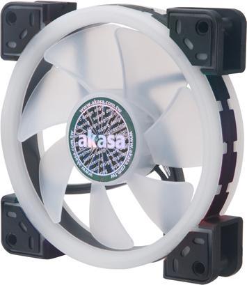 Actual product image Akasa Vegas TLX Addressable-RGB Fan (120 mm, 1 x)