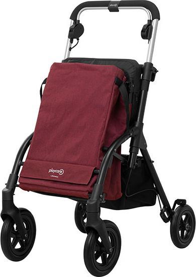 Produktbild Playmarket Rollator / Einkaufshilfe R05 cranberry