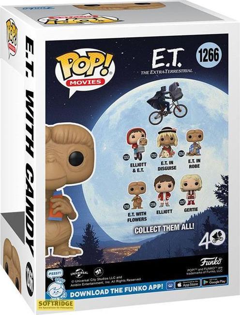 Produktbild Funko Pop & Tee (S) E.T. : E.T. w/Candy (1266) EXM