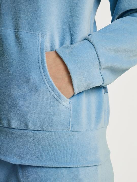 Produktbild Calida Sweatjacke Loungewear "Lounge Velours" hellblau (38)