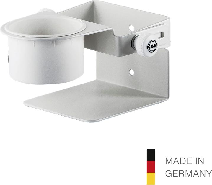 K&M 80370 Support de désinfectant blanc