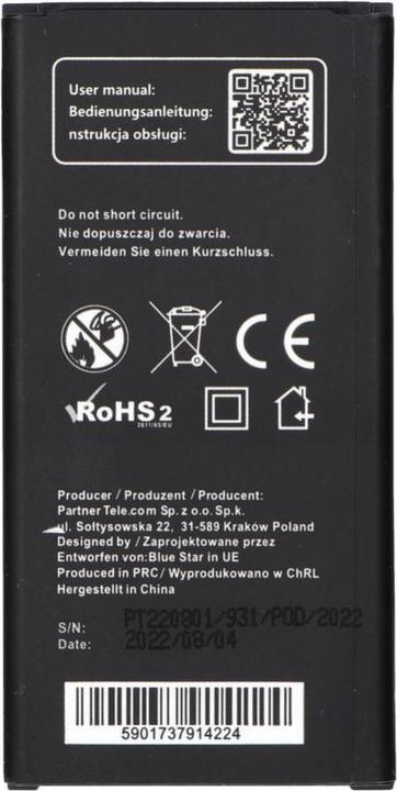 Immagine prodotto NoName Batteria Blue Star BLUE STAR PREMIUM per SAMSUNG Xcover 4 G390 2800 mAh