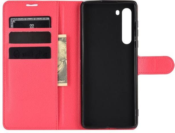 Produktbild MU Classic Litchi Leder Bookcover Series (Motorola Edge)