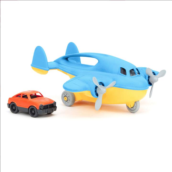 Immagine prodotto Green Toys Giocattoli verdi Aereo da carico con auto