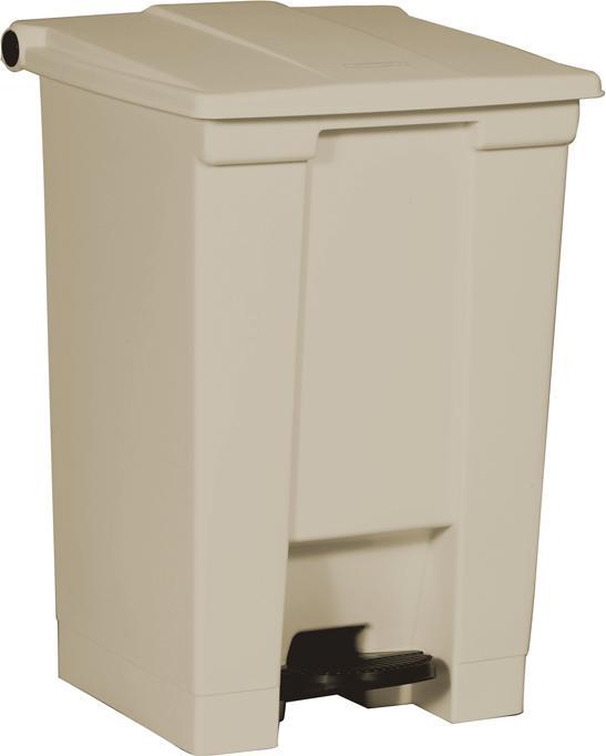 Actual product image Vepa Bins Industrial pedal bin, capacity 45 l, beige. (45 l)