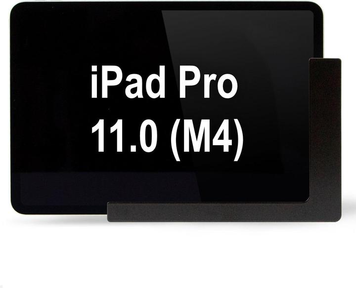 TabLines TWP037B Wandhalterung für Apple iPad Pro 11.0 (M4), schwarz
