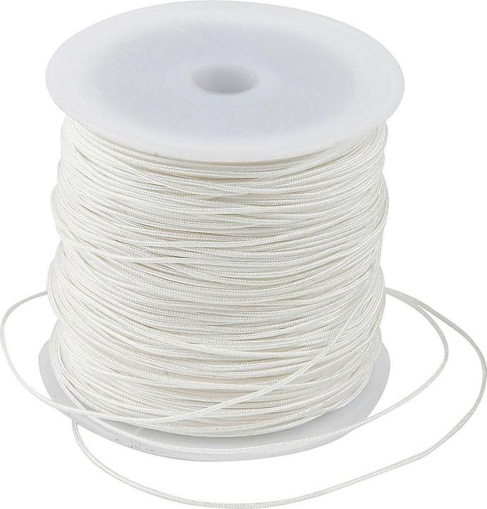 Produktbild Creativ Company Polyesterschnur Weiss 1 mm, 50 m