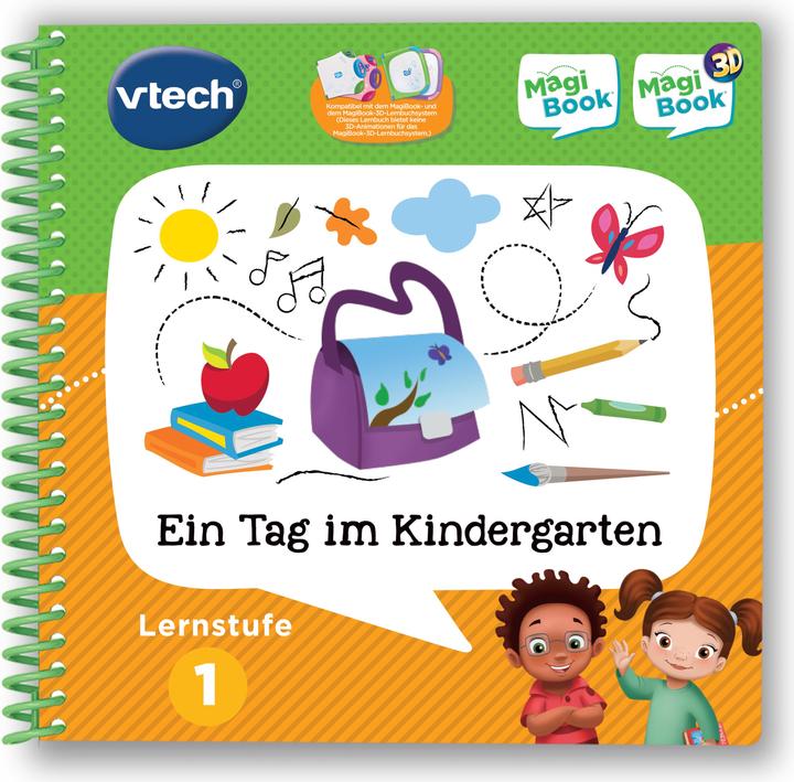 Actual product image VTech Learning level 1 - One day in kindergarten (German)