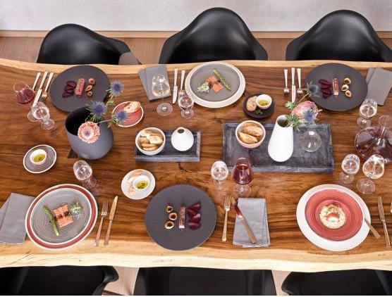 Produktbild Villeroy & Boch Servierplatte quadratisch/Gourmetteller Manufacture Rock blanc