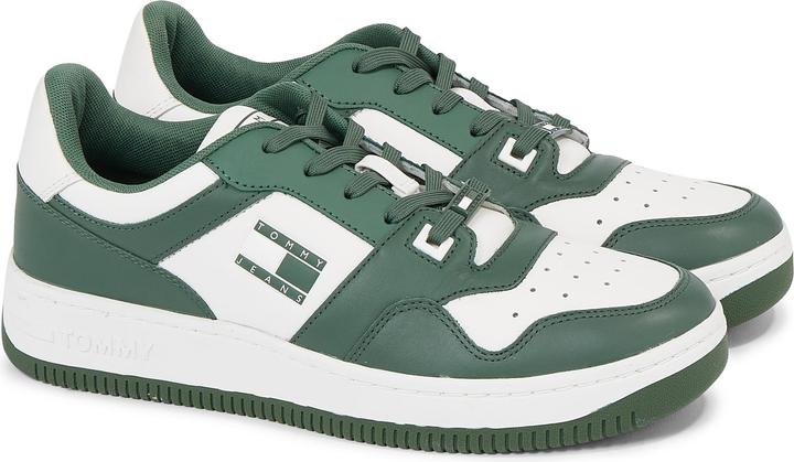 Tommy Hilfiger Herren-Lederschuhe Tjm Basket Premium