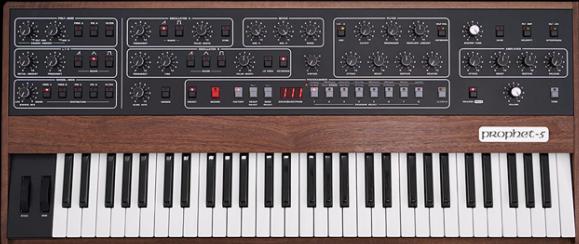 Actual product image Sequential Prophet-5 synthesiser