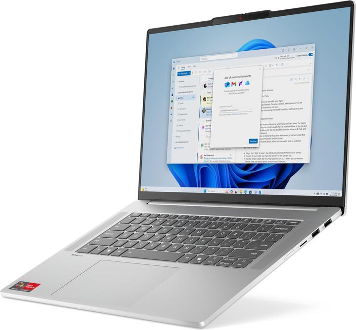 Image du produit Lenovo IdeaPad Slim 5 (15.10", AMD Ryzen 7 7735HS, 32 Go, 1000 Go, DE)