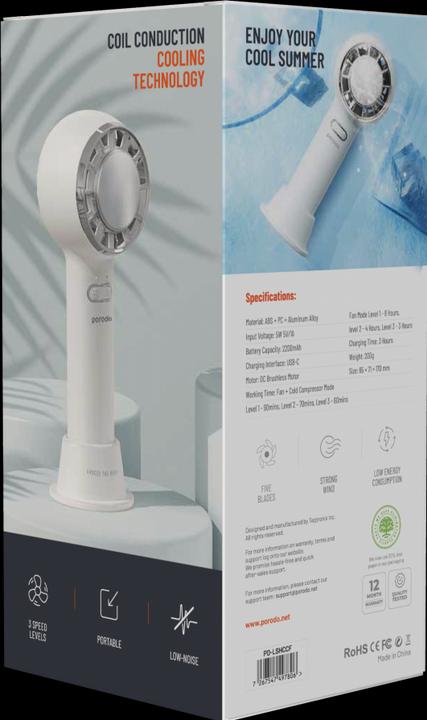 Actual product image Porodo Mini fan