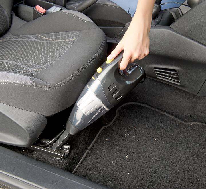 Produktbild Lescars Beutelloser Nass- und Trocken-Auto-Staubsauger