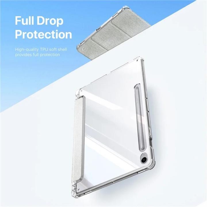 Actual product image Dux Ducis Unid Series Leather Bookcover Cover (Galaxy Tab S9 FE, Galaxy Tab S9)