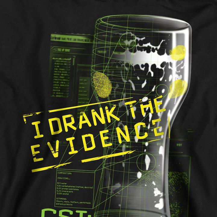 Produktbild Csi: NY I Drank the Evidence Sweatshirt (L)