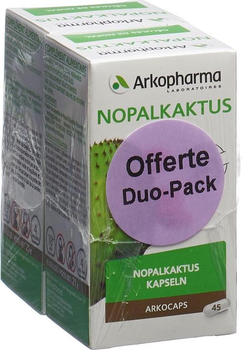Produktbild Arkopharma Arkocaps Nopalkaktus Kapseln (90 Stück, Kapseln, 92 g)
