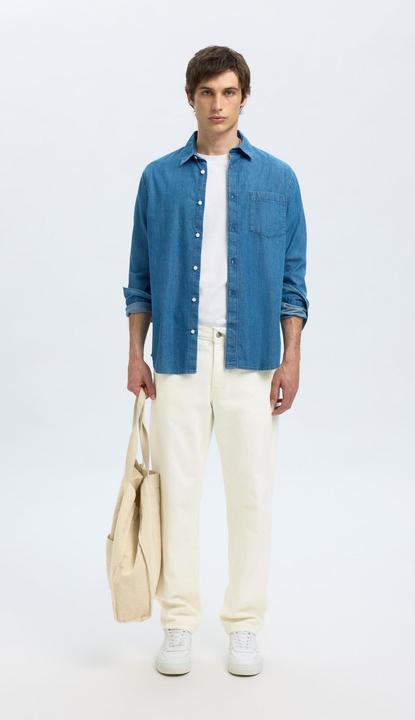 Actual product image Selected Homme Baumwollmix Straight Fit Jeans (W31/L34)