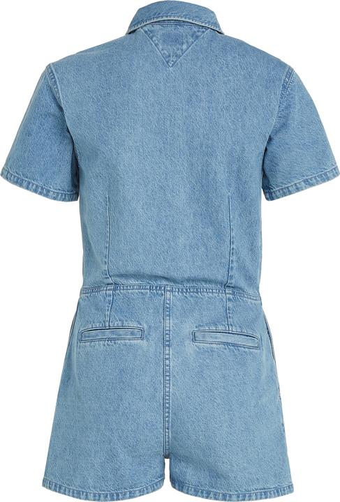 Actual product image Tommy Hilfiger Tjw Badge denim playsuit for women (M)