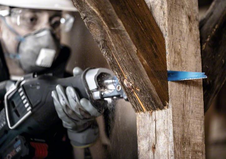 Productafbeelding Bosch Professional Zubehör Expert Hout met Metaal Slopen S 1267 XHM reciprozaagblad, 10 stuks