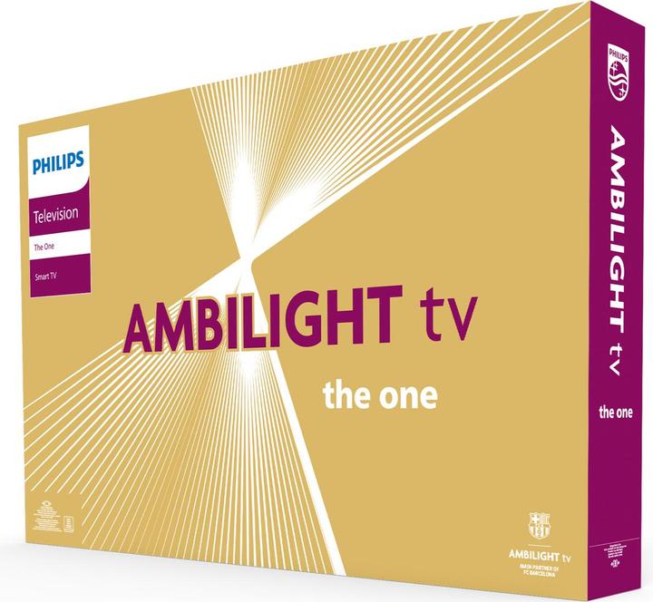 Produktbild Philips The One (55") 4K Ultra HD Smart TV Wi-Fi Anthracite, Grey (55", LED, 4K, 2023)