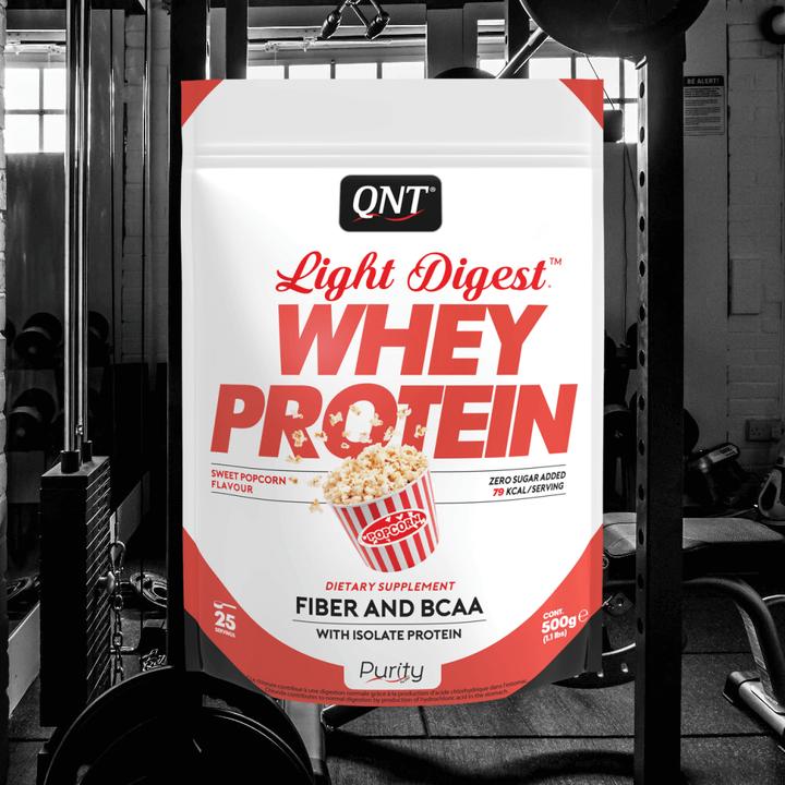 Image du produit QNT Protéine de lactosérum Light Digest (Popcorn sucré, 1 pcs, 516 g)