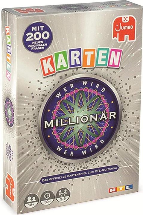 Immagine prodotto Jumbo Chi vuole essere un milionario gioco di carte (Tedesco)