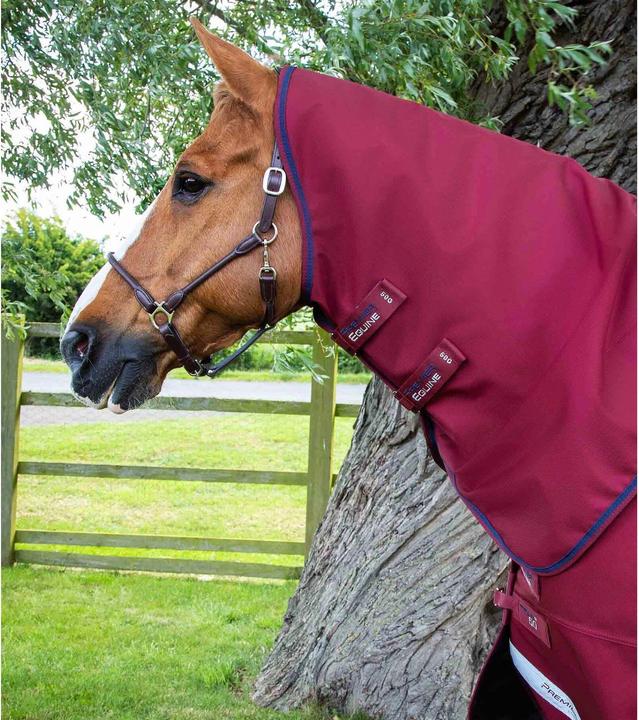 Actual product image Premier Equine outdoor horse blanket with neck cover titan 50 g (160 cm)
