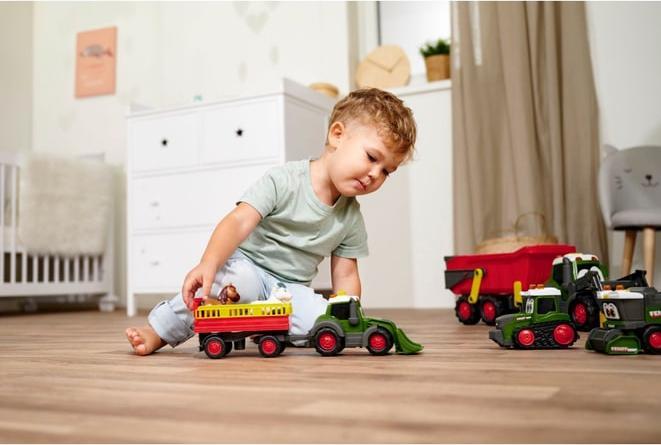 Actual product image Dickie Farm tractor with light & sound