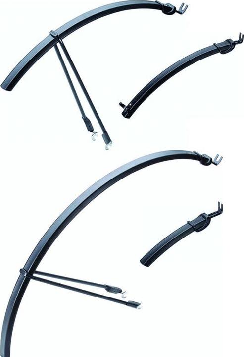Produktbild BBB Slimguard BFD-22 Rennrad/Singlespeed (Schutzblech Set)