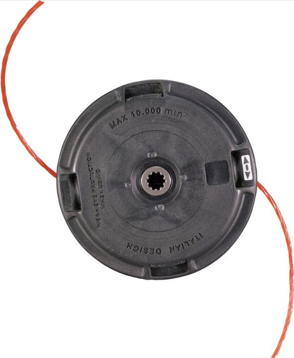 Actual product image Makita 1911Y3-7 2-thread head for lawn trimmer 2.7 mm (Weed whacker, Trimmer line + line spool)