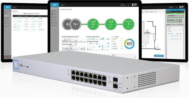 Produktbild Ubiquiti Us-16-150w (18 Ports)