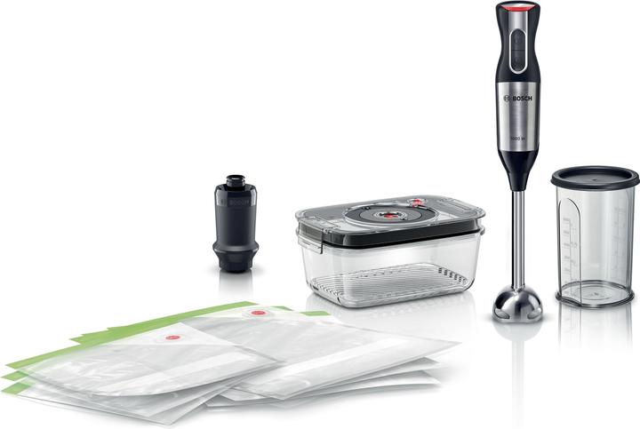 Immagine prodotto Bosch Hausgeräte MS6CM61V2 Frullatore a mano con vuoto ErgoMixx (Spina UE)