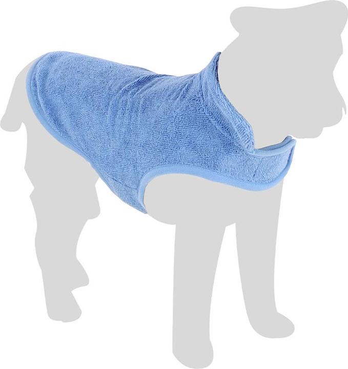 Actual product image Flamingo Bathrobe Nemo L (L, Dog bathrobe)