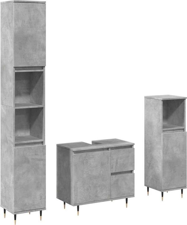 Image du produit VidaXL Ensemble de meubles de salle de bains 3 pièces