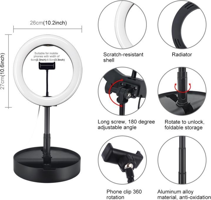 Actual product image Puluz PU480W (Ring light)