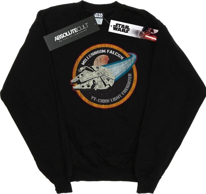 Produktbild Star Wars Millennium Falcon Badge Sweatshirt (L)