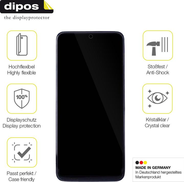 Immagine prodotto Dipos 3D Full-Cover Pellicola Protettiva (1 Pezzo/i, Oppo Reno 5 Pro 5G)