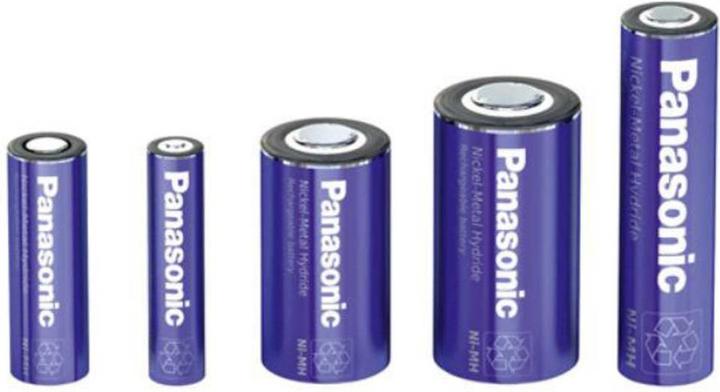 Image du produit Panasonic Série U solaire Batterie spéciale F haute température NiMH 1.2 V 12000 mAh (1 pcs, F, 12000 mAh)