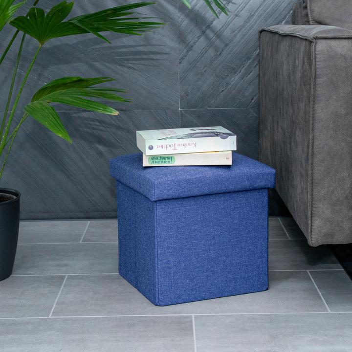 Produktbild Intirilife Sitzwürfel MEER BLAU