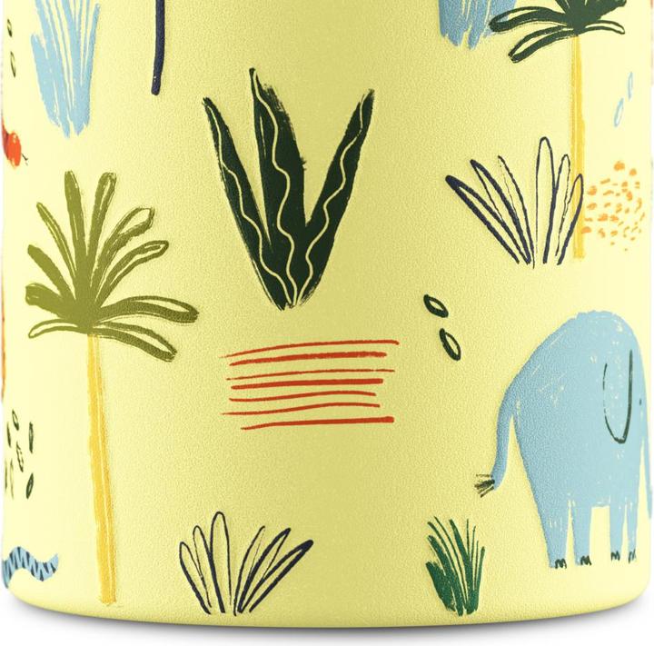 Produktbild 24 Bottles Thermosflasche Clima 330 ml, Gelb/Mehrfarbig, Jungle Friends (0.33 l)