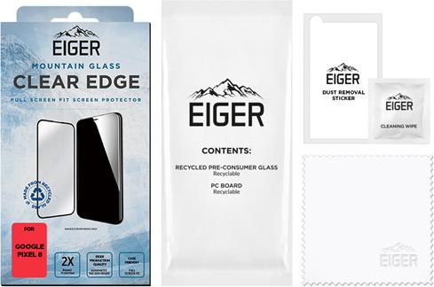 Image du produit Eiger Mountain Glass Clear Edge (1 pièce(s), Google Pixel 8)