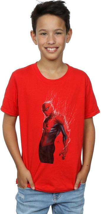 Image du produit - T-shirt SPIDER-MAN WEB WRAP - Garçon (128)