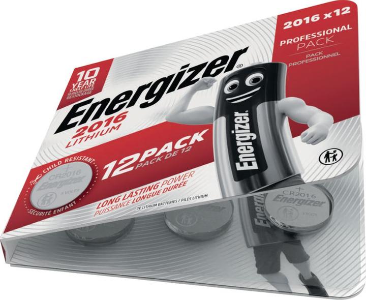 Immagine prodotto Energizer Litio (12 pz., CR2016, 90 mAh)
