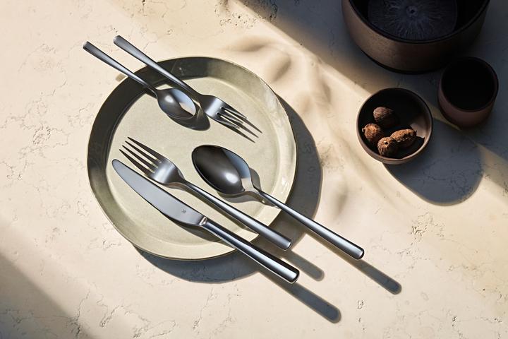 Produktbild WMF Essbesteck Besteckset 12 Personen Philadelphia 60tlg Monobloc Edelstahl 18/10 poliert (60 Stück, Besteck Set)
