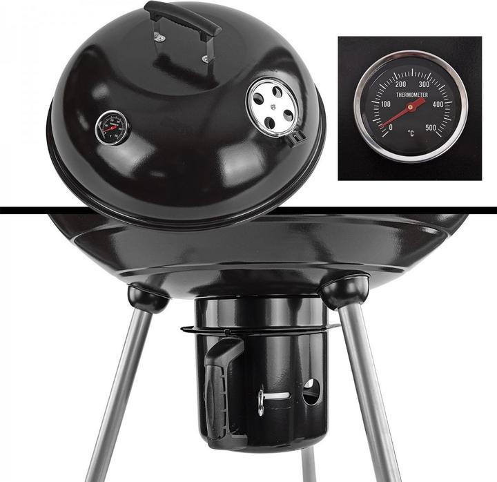 Image du produit Dema Kugelgrill Grillwagen Grill Barbecue BBQ Profi Antigua Grillrost Ø 55 cm