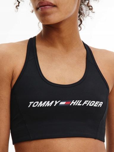 Actual product image Tommy Hilfiger Women's bra with medium intensity and graphics (XS)