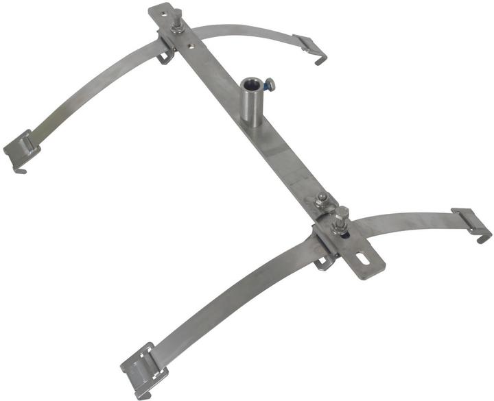 Produktbild Dehn 123116 Halter 2-fach m. Spannband NIRO f. First und Gra