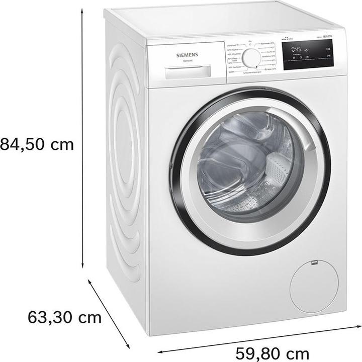 Image du produit Siemens WQ33G2V3CH 8kg & WM14N0E3CH 8kg Waschturm (8 kg, Droite)